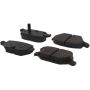 CENTRIC PARTS 103.15690 C-Tek Ceramic Brake Pads with Shims