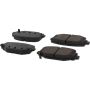 CENTRIC PARTS 103.15960 C-Tek Ceramic Brake Pads with Shims