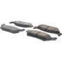 CENTRIC PARTS 103.16020 C-Tek Ceramic Brake Pads with Shims