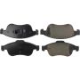 CENTRIC PARTS 103.16270 C-Tek Ceramic Brake Pads with Shims