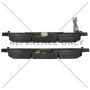CENTRIC PARTS 103.16540 C-Tek Ceramic Brake Pads with Shims