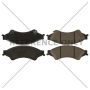 CENTRIC PARTS 103.16760 C-Tek Ceramic Brake Pads with Shims