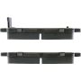 CENTRIC PARTS 103.16980 C-Tek Ceramic Brake Pads with Shims