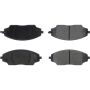 CENTRIC PARTS 103.17020 C-Tek Ceramic Brake Pads with Shims