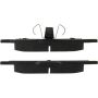 CENTRIC PARTS 103.17210 C-Tek Ceramic Brake Pads with Shims