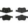 CENTRIC PARTS 103.17210 C-Tek Ceramic Brake Pads with Shims