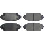 CENTRIC PARTS 103.17280 C-Tek Ceramic Brake Pads with Shims