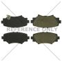 CENTRIC PARTS 103.17290 C-Tek Ceramic Brake Pads with Shims