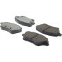 CENTRIC PARTS 103.17300 C-Tek Ceramic Brake Pads with Shims