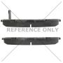 CENTRIC PARTS 103.17360 C-Tek Ceramic Brake Pads with Shims