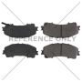 CENTRIC PARTS 103.17360 C-Tek Ceramic Brake Pads with Shims