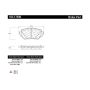 CENTRIC PARTS 103.17590 C-Tek Ceramic Brake Pads with Shims