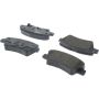 CENTRIC PARTS 103.18130 C-Tek Ceramic Brake Pads with Shims