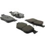 CENTRIC PARTS 103.18610 C-Tek Ceramic Brake Pads with Shims