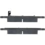 CENTRIC PARTS 103.18640 C-Tek Ceramic Brake Pads with Shims
