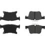 CENTRIC PARTS 103.19010 C-Tek Ceramic Brake Pads with Shims