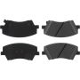 CENTRIC PARTS 103.19120 C-Tek Ceramic Brake Pads with Shims