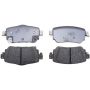 CENTRIC PARTS 103.19650 C-Tek Ceramic Brake Pads with Shims