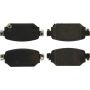 CENTRIC PARTS 103.20420 C-Tek Ceramic Brake Pads with Shims