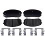 CENTRIC PARTS 103.24000 C-Tek Ceramic Brake Pads with Shims