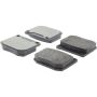 CENTRIC PARTS 104.00020 Posi Quiet Semi-Metallic Brake Pads