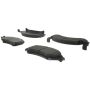 CENTRIC PARTS 104.00501 Posi Quiet Semi-Metallic Brake Pads with Hardware