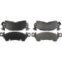 CENTRIC PARTS 104.00521 Posi Quiet Semi-Metallic Brake Pads with Hardware