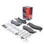 CENTRIC PARTS 104.01230 Posi Quiet Semi-Metallic Brake Pads with Hardware