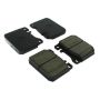 CENTRIC PARTS 104.01451 Posi Quiet Semi-Metallic Brake Pads