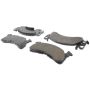 CENTRIC PARTS 104.01530 Posi Quiet Semi-Metallic Brake Pads with Hardware