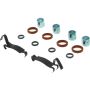 CENTRIC PARTS 104.01530 Posi Quiet Semi-Metallic Brake Pads with Hardware