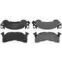 CENTRIC PARTS 104.01530 Posi Quiet Semi-Metallic Brake Pads with Hardware