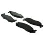 CENTRIC PARTS 104.02030 Posi Quiet Semi-Metallic Brake Pads with Hardware