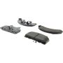 CENTRIC PARTS 104.02150 Posi Quiet Semi-Metallic Brake Pads with Hardware