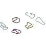 CENTRIC PARTS 104.02190 Posi Quiet Semi-Metallic Brake Pads with Hardware