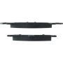 CENTRIC PARTS 104.02190 Posi Quiet Semi-Metallic Brake Pads with Hardware