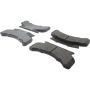 CENTRIC PARTS 104.02240 Posi Quiet Semi-Metallic Brake Pads with Hardware