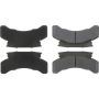 CENTRIC PARTS 104.02240 Posi Quiet Semi-Metallic Brake Pads with Hardware