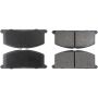 CENTRIC PARTS 104.02420 Posi Quiet Semi-Metallic Brake Pads with Hardware