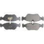 CENTRIC PARTS 104.02530 Posi Quiet Semi-Metallic Brake Pads with Hardware