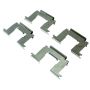 CENTRIC PARTS 104.02660 Posi Quiet Semi-Metallic Brake Pads with Hardware