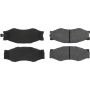 CENTRIC PARTS 104.02660 Posi Quiet Semi-Metallic Brake Pads with Hardware