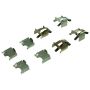 CENTRIC PARTS 104.02730 Posi Quiet Semi-Metallic Brake Pads with Hardware
