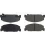 CENTRIC PARTS 104.02730 Posi Quiet Semi-Metallic Brake Pads with Hardware