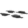 CENTRIC PARTS 104.02790 Posi Quiet Semi-Metallic Brake Pads with Hardware