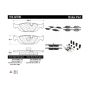 CENTRIC PARTS 104.02790 Posi Quiet Semi-Metallic Brake Pads with Hardware