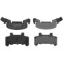 CENTRIC PARTS 104.02890 Posi Quiet Semi-Metallic Brake Pads