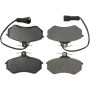 CENTRIC PARTS 104.02900 Posi Quiet Semi-Metallic Brake Pads