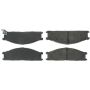 CENTRIC PARTS 104.03330 Posi Quiet Semi-Metallic Brake Pads with Hardware