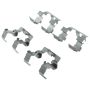 CENTRIC PARTS 104.03340 Posi Quiet Semi-Metallic Brake Pads with Hardware